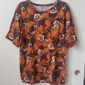 Oversized Zara All Over Floral Graphic Tee/Dress